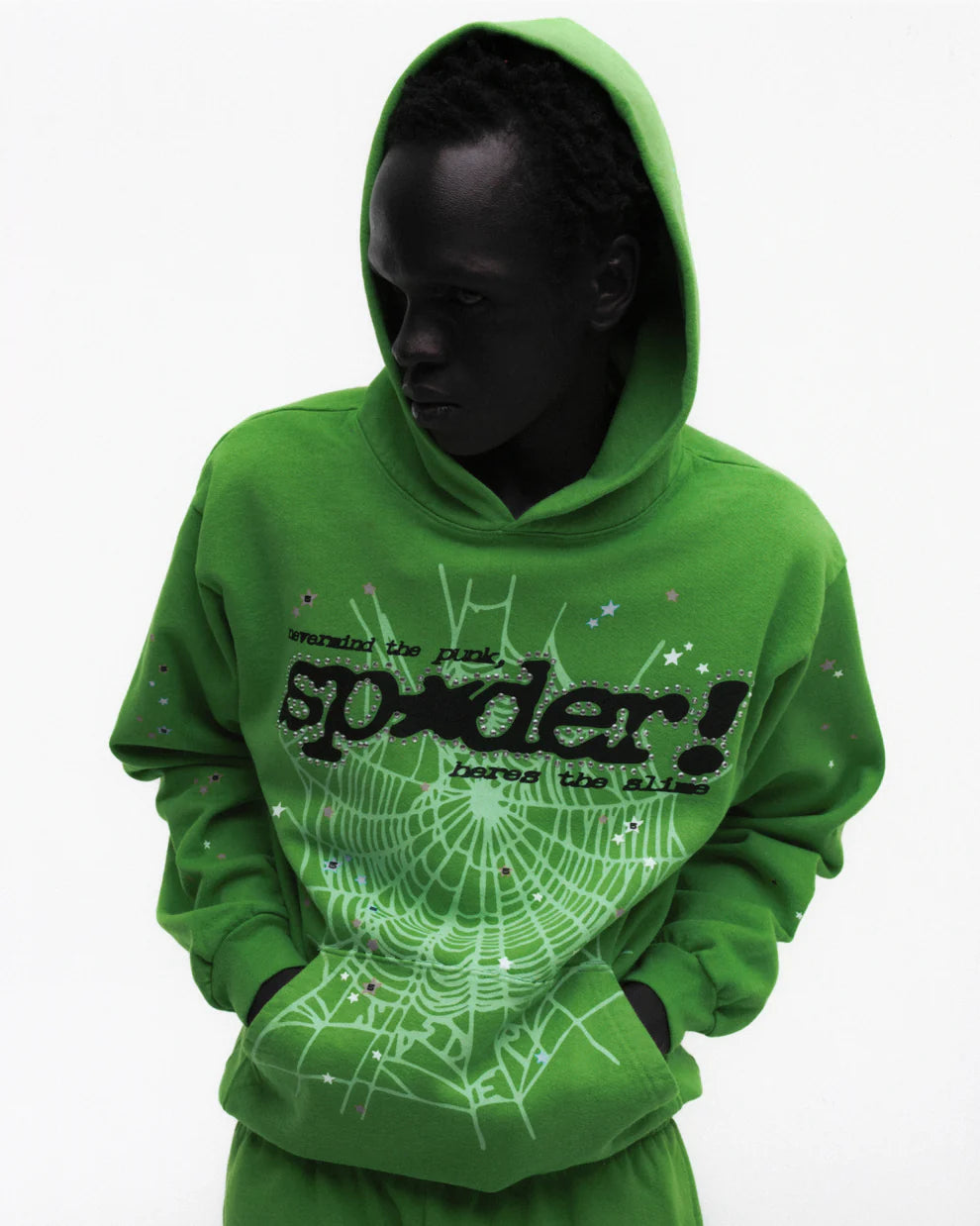 PUNK V2 RHINESTONE HOODIE