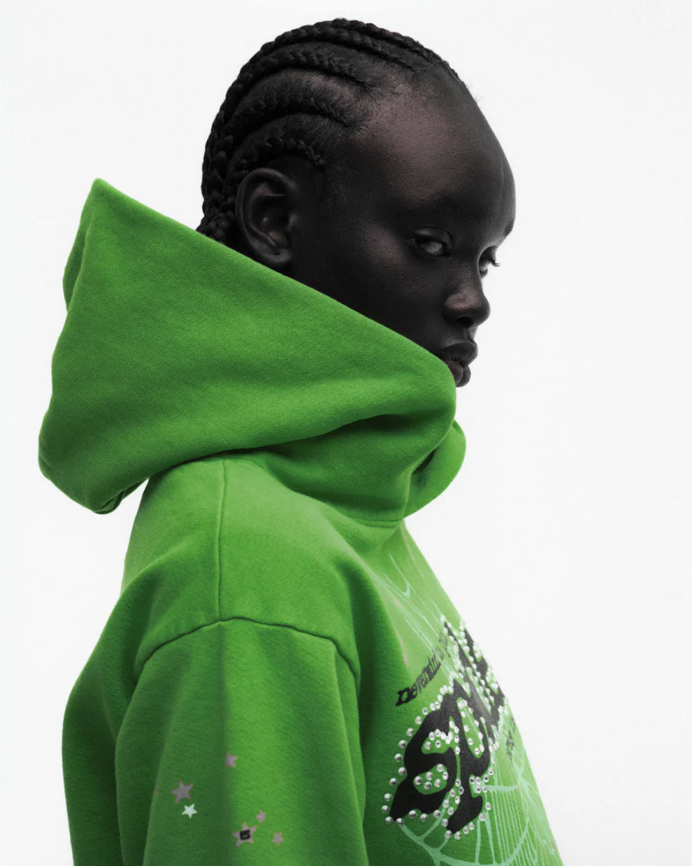 PUNK V2 RHINESTONE HOODIE