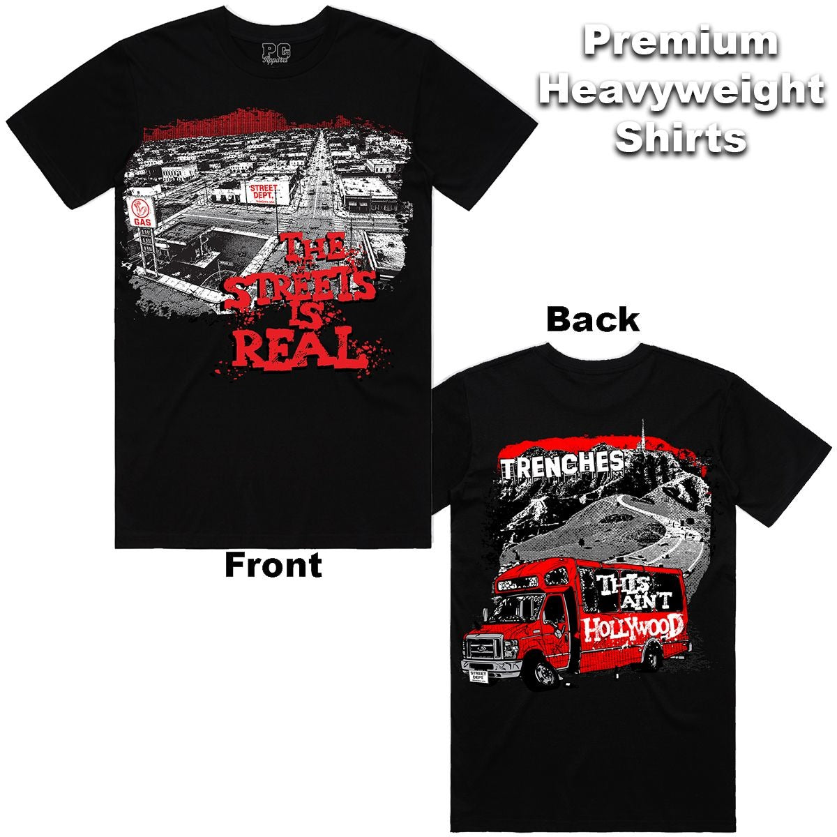 REAL STREET - Black/Red