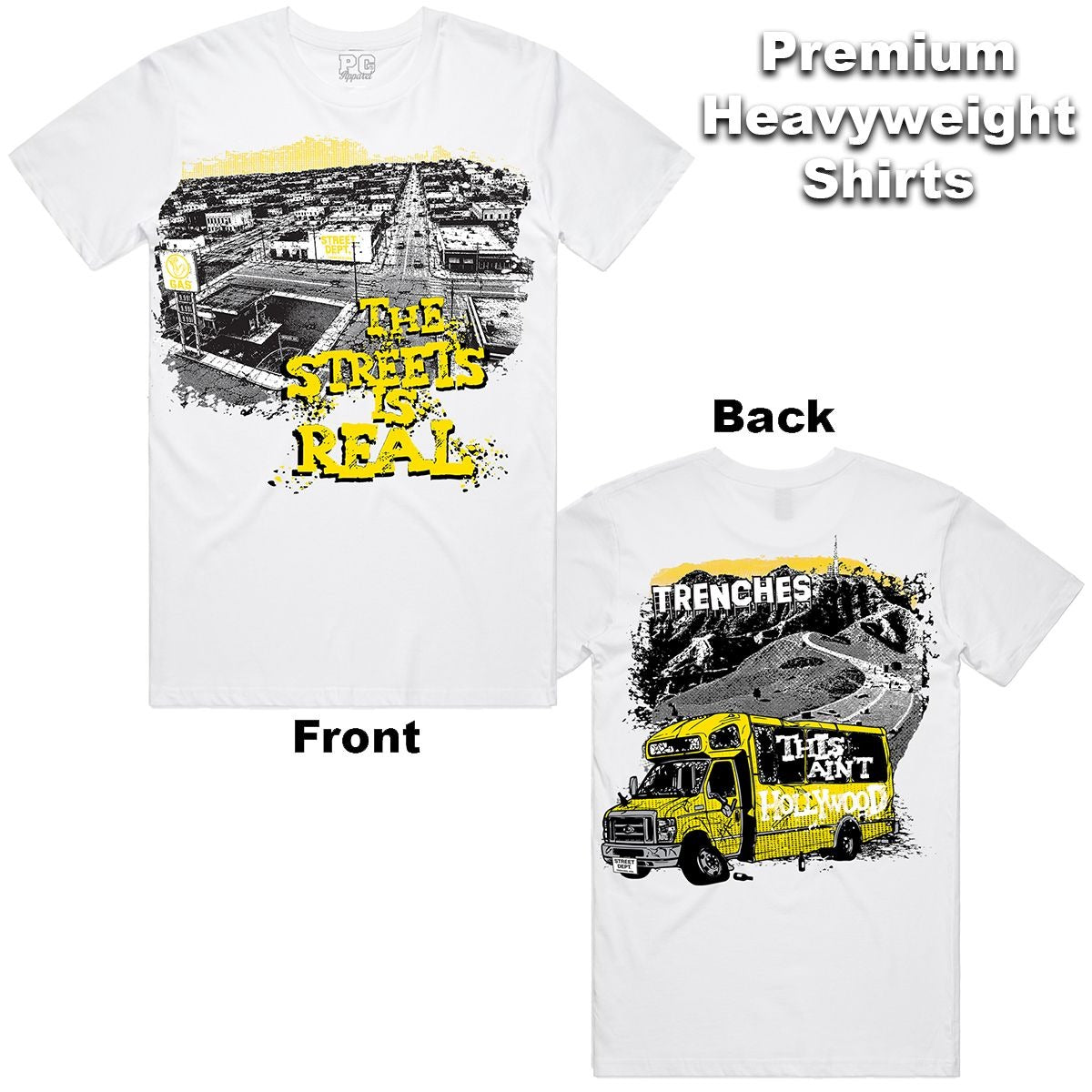 REAL STREET - White/Yellow