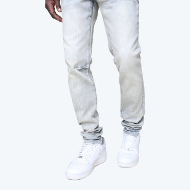 VINTAGE WASHED PLAIN JEANS