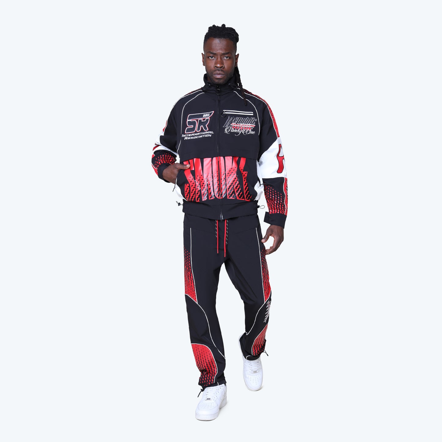REPUBLIC COLORBLOCK WINDBREAKER PANT