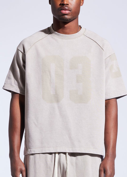 ALL DAY TERRY SHIRT-GREY