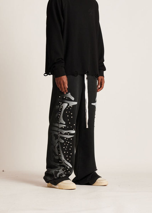 EMBELLISH LOGO SWEATPANT