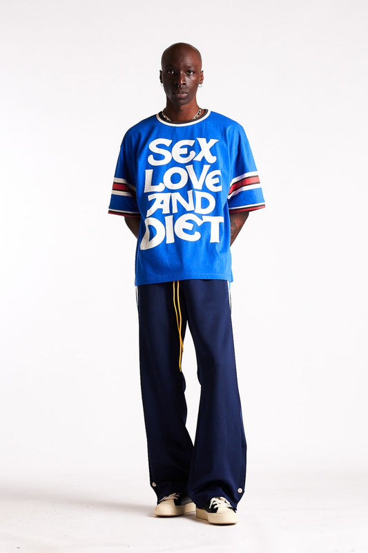 SL&D Athletic Tee - Blue/Red