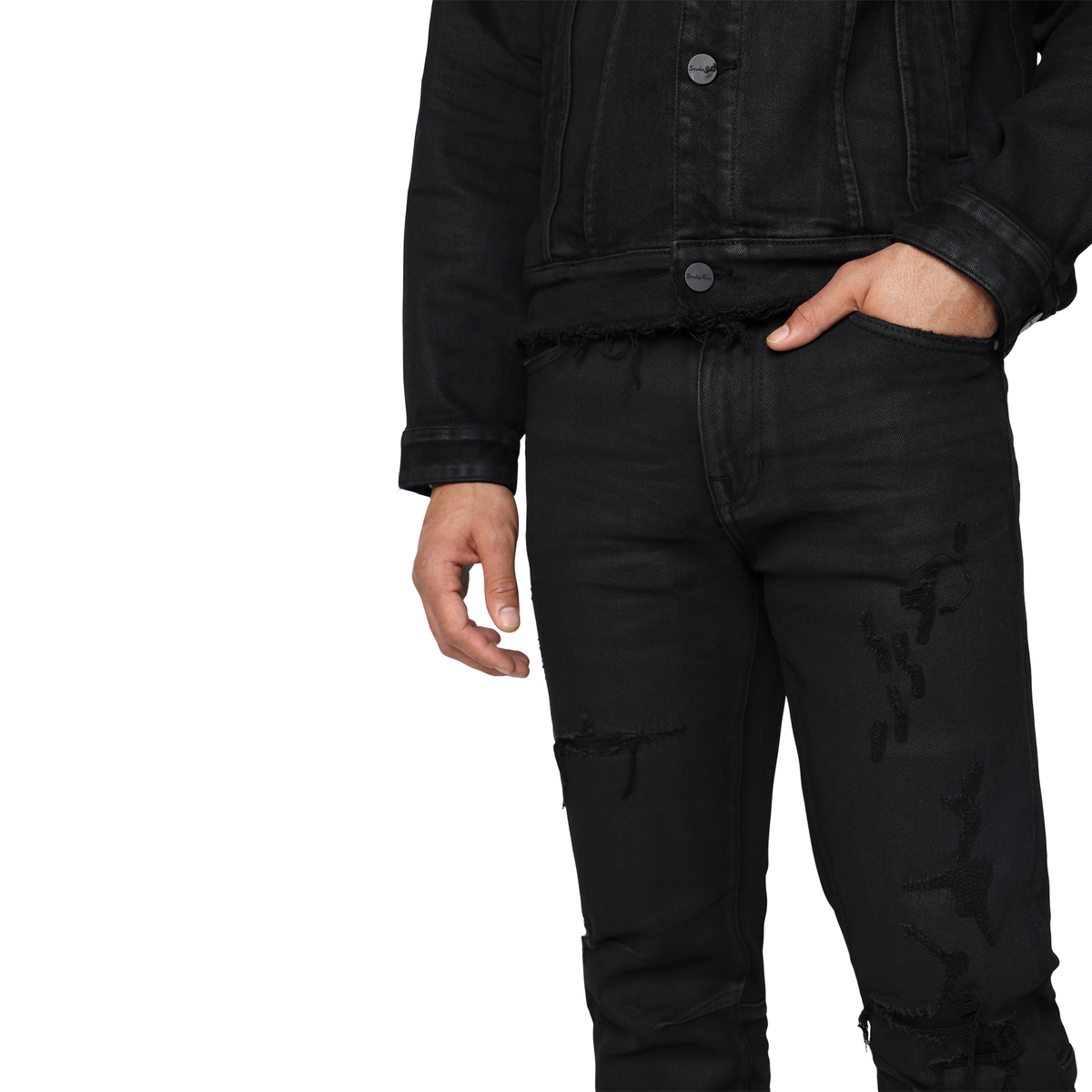 HEAVY WHISKER EFFECT JEAN