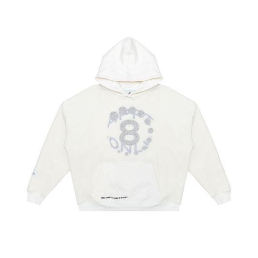 DUSK KNITTED OVERLAY HOODIE