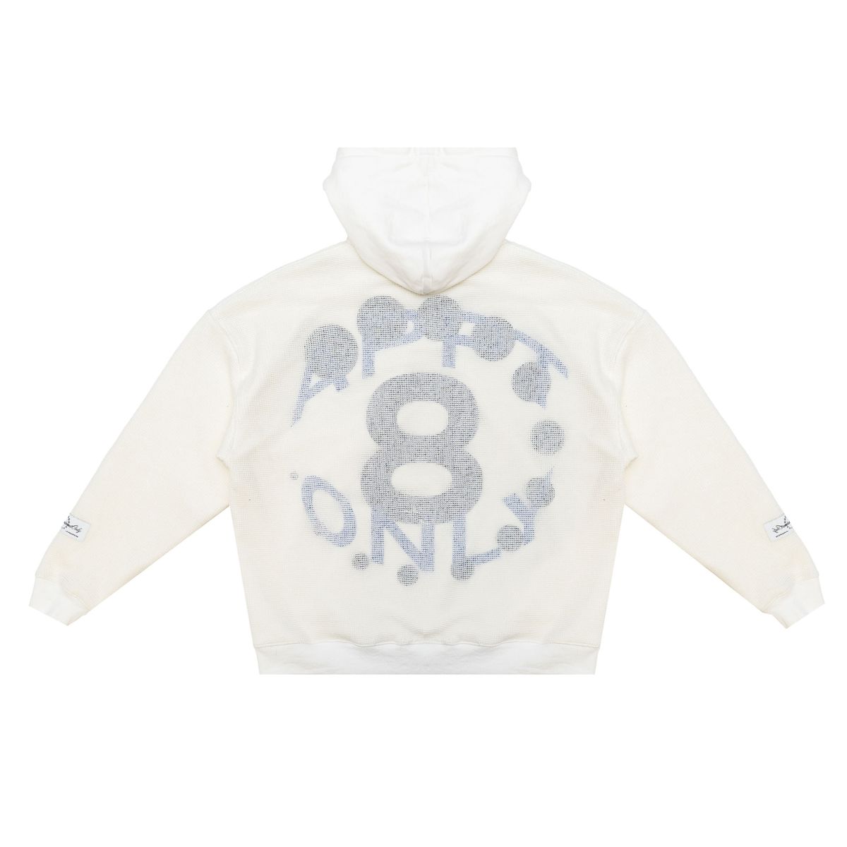 DUSK KNITTED OVERLAY HOODIE