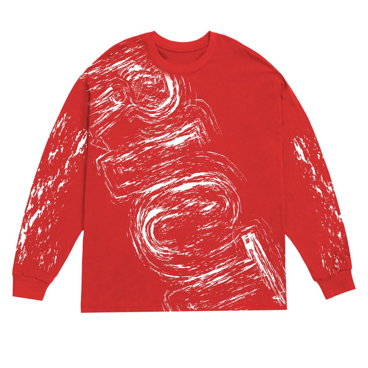 RIOT LONG SLEEVE RED