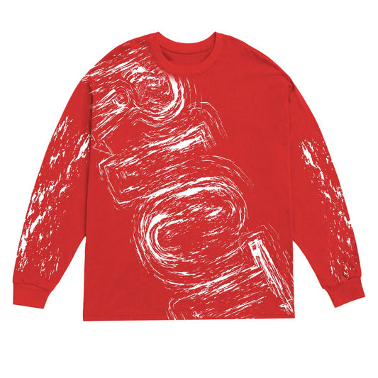 RIOT LONG SLEEVE RED