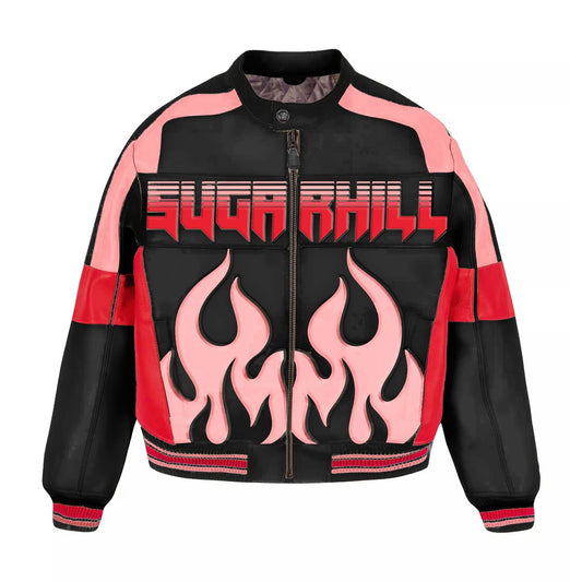 "ALCHEMY" RACER JACKET (BLACK/RED)