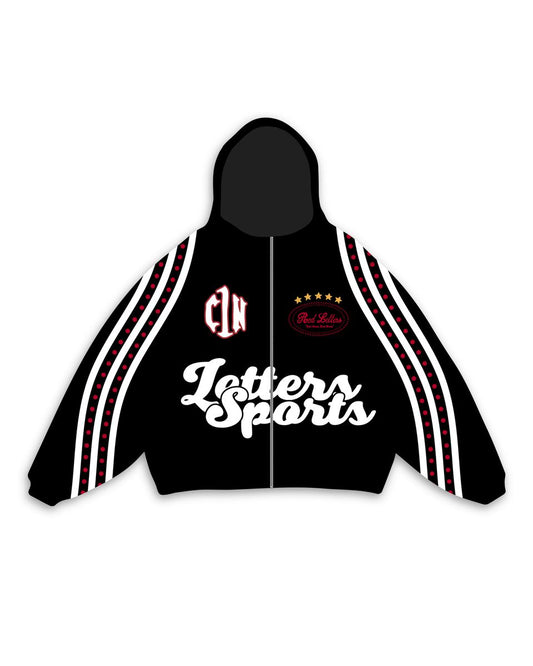C1N x RL Zip Up - Black