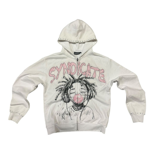 "Youth" Hoodie White