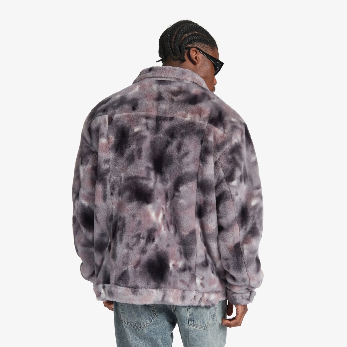 FAUX FUR JACKET (PHANTOM)