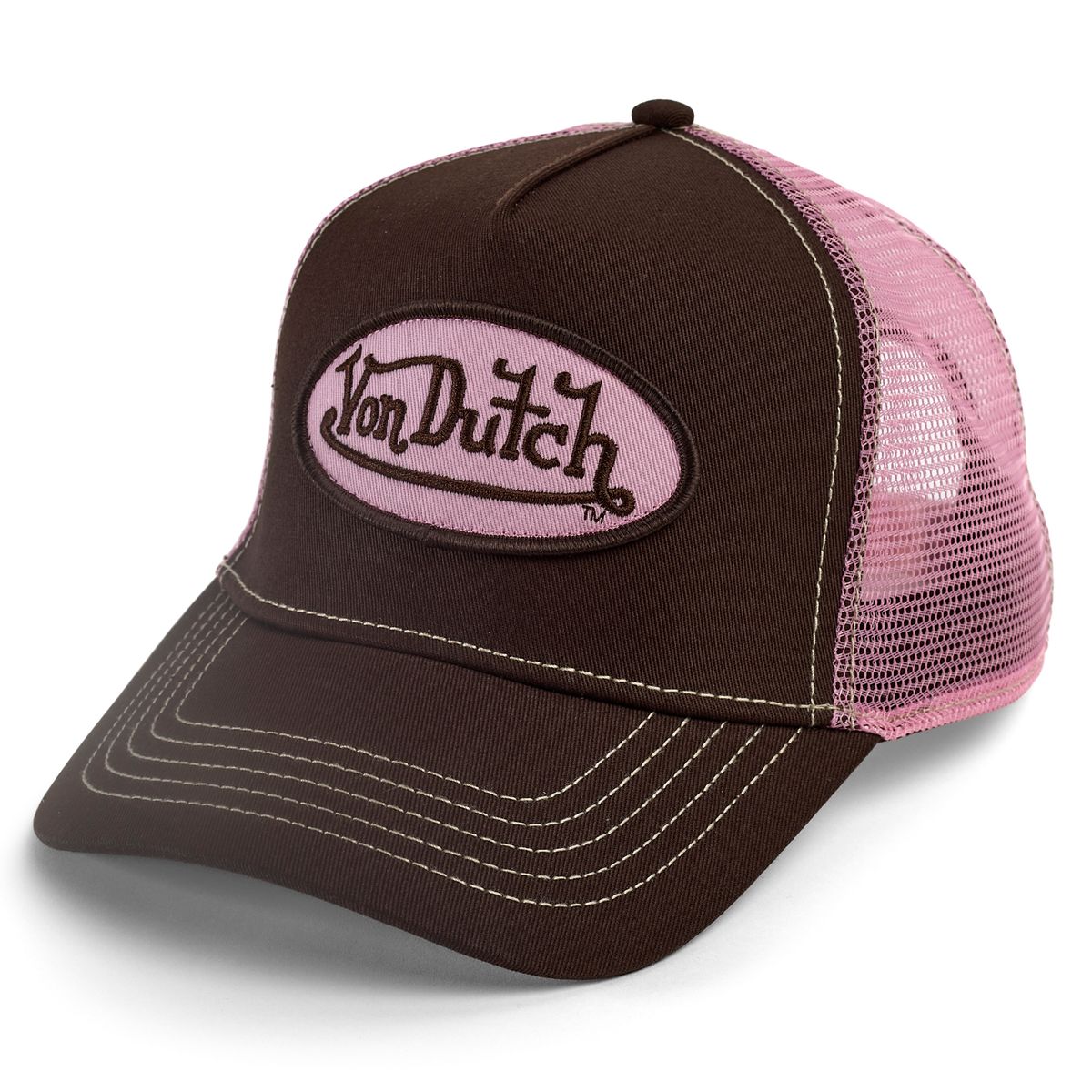 Staple Trucker - Black/Pink