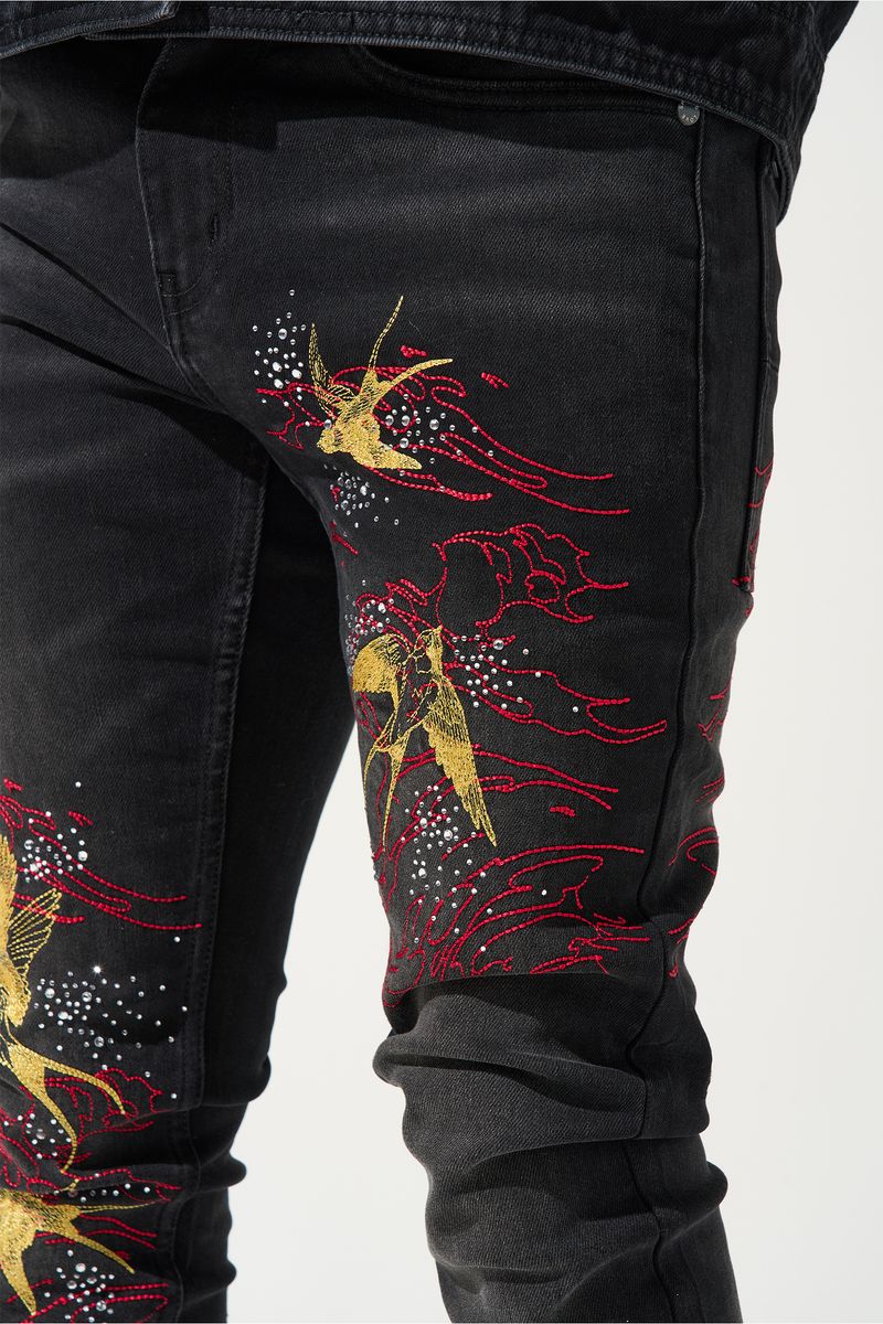 CHORUS OF WINGS Jeans