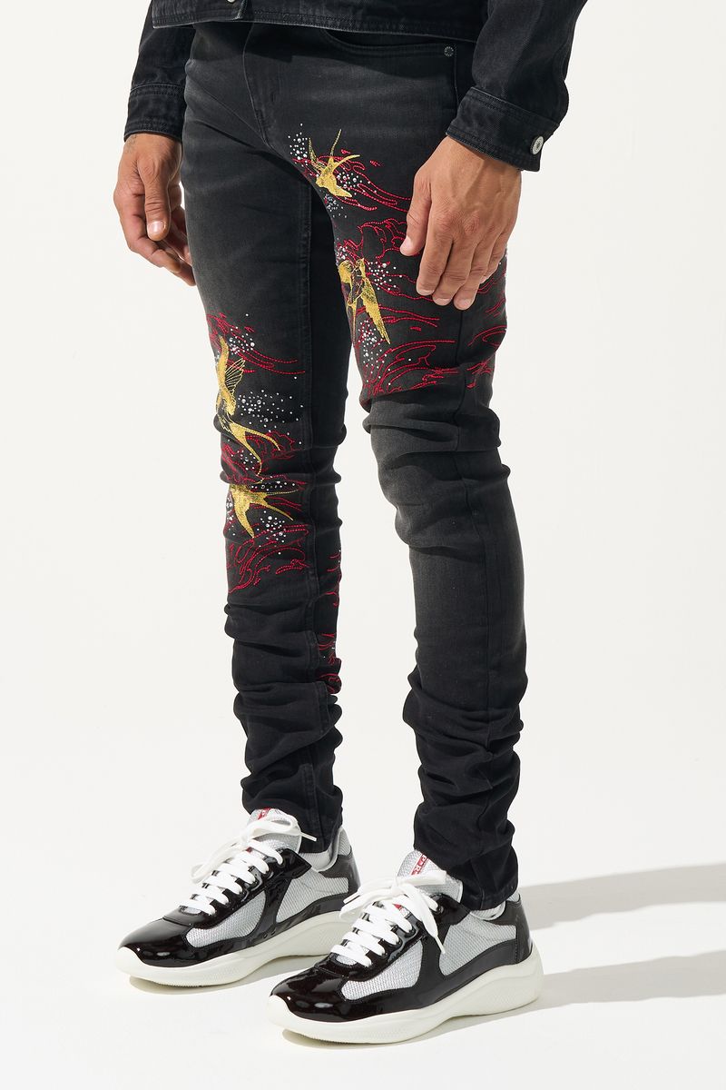 CHORUS OF WINGS Jeans