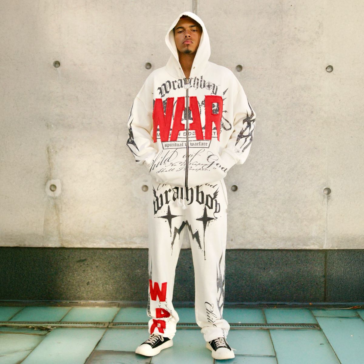 War fullzip hoodie set