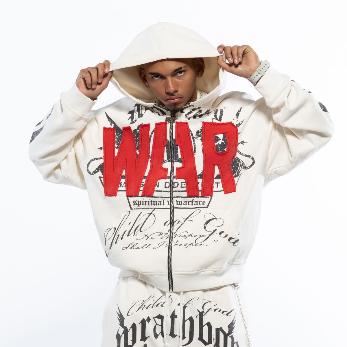 War fullzip hoodie set