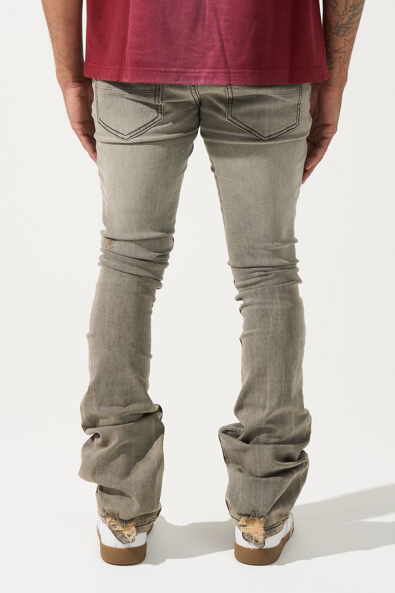 NANODUST Stacked Jeans