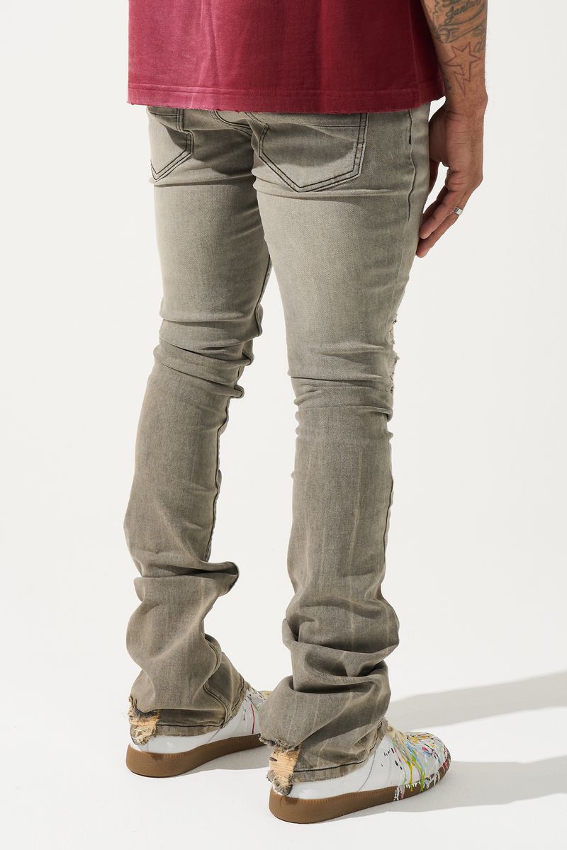 NANODUST Stacked Jeans