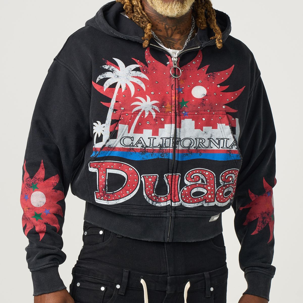 DREAMS BLACK HOODIE-DUAA