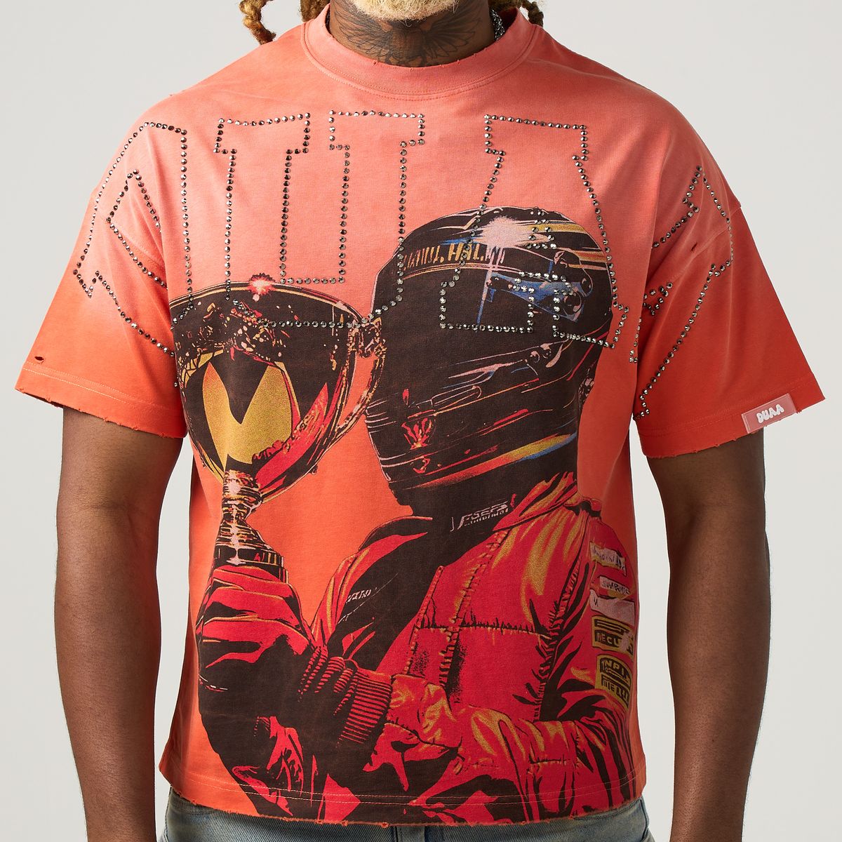 TROPHY ORANGE TEE SHIR-DUAA