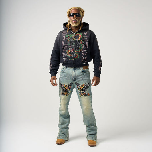 FLIGHT VINTAGE WASH DENIM