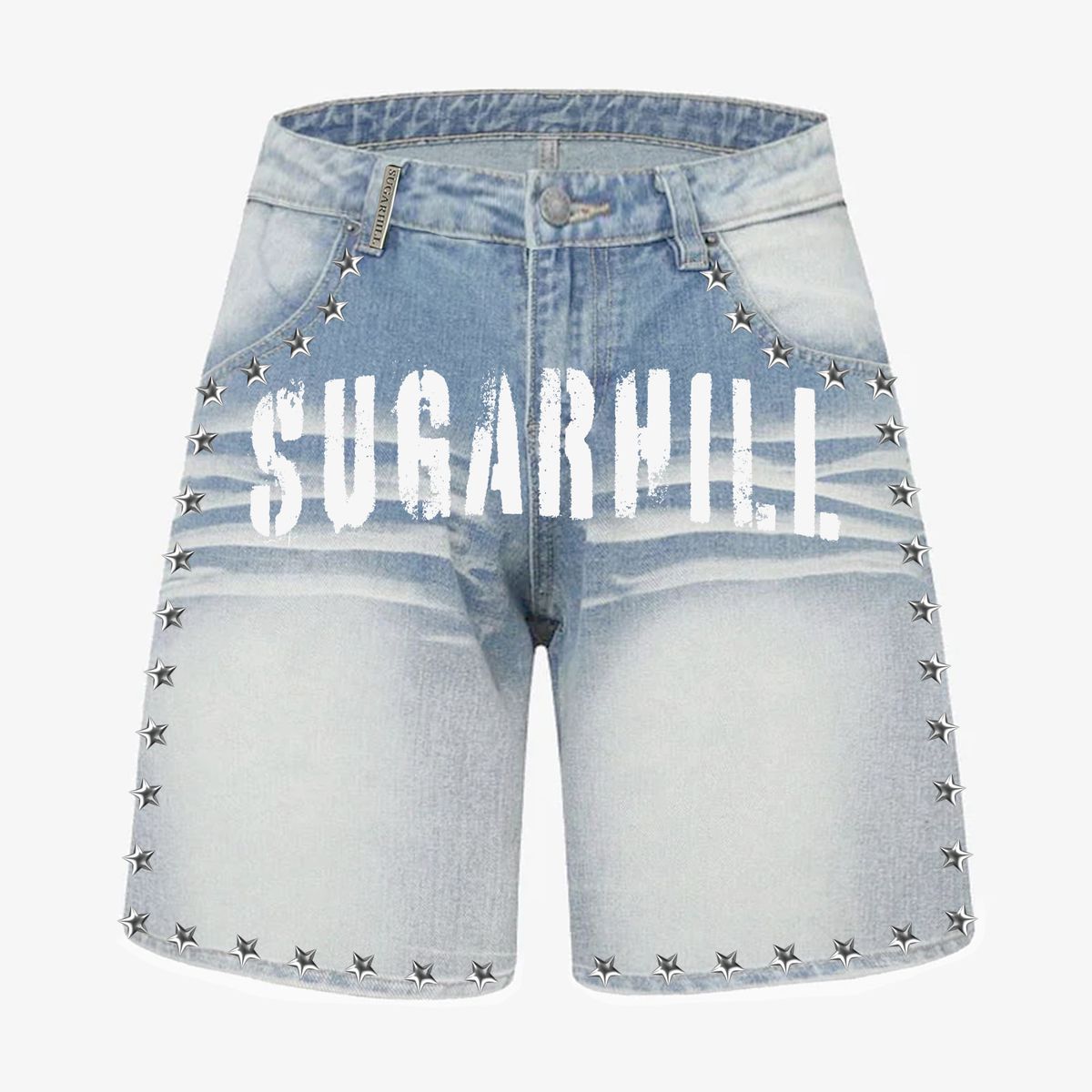 “DALLAS” JORTS (LIGHT WASH)