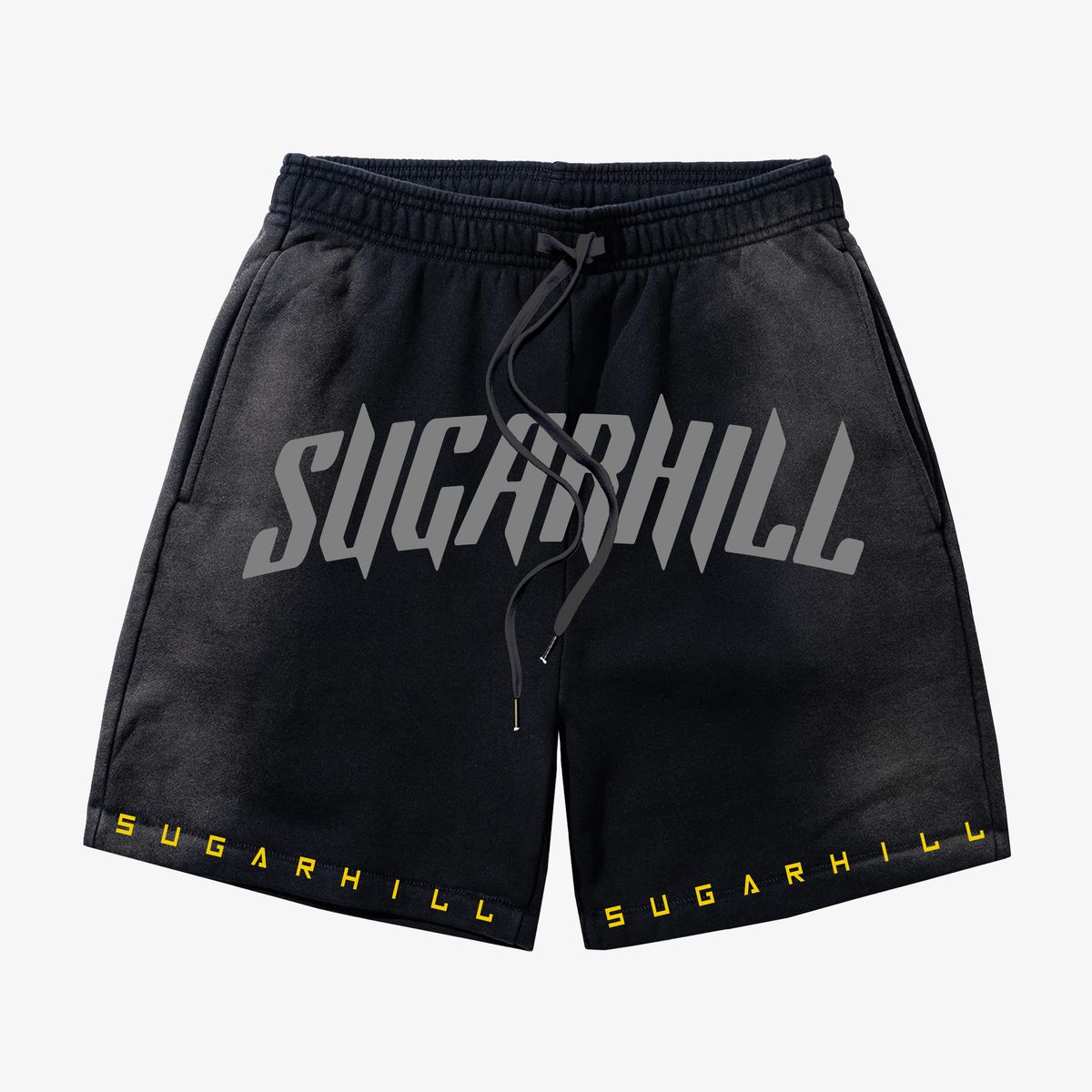 “STINGER” TERRY SHORTS (WASHED BLACK)