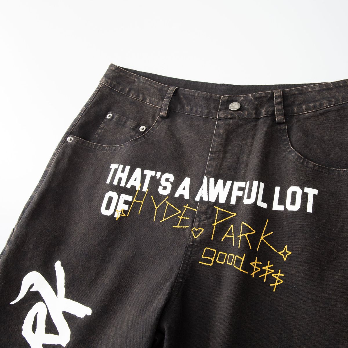 Carpenter Work Wear Shorts ALOCS - Black