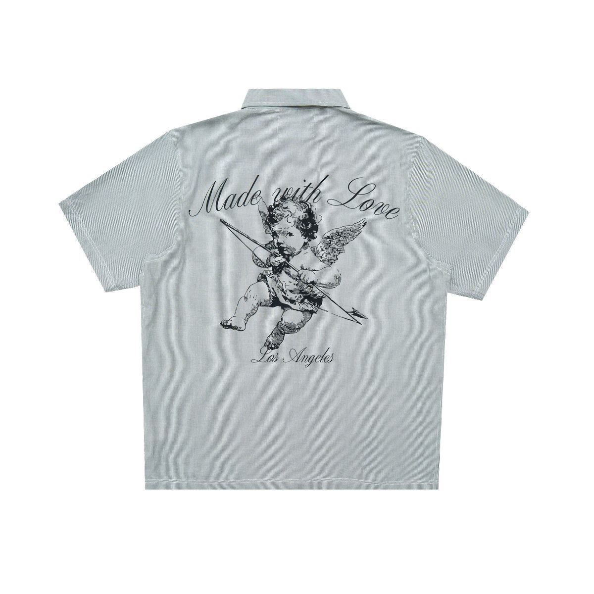 MADE WITH LOVE BUTTON UP