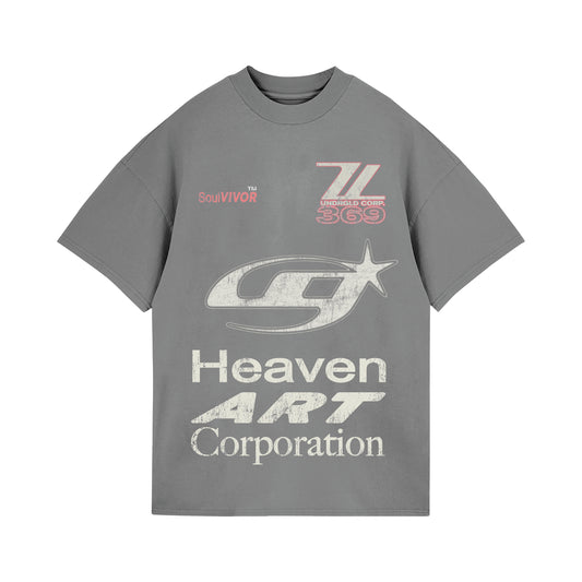 Act 1 Racer Tshirt Light Gray