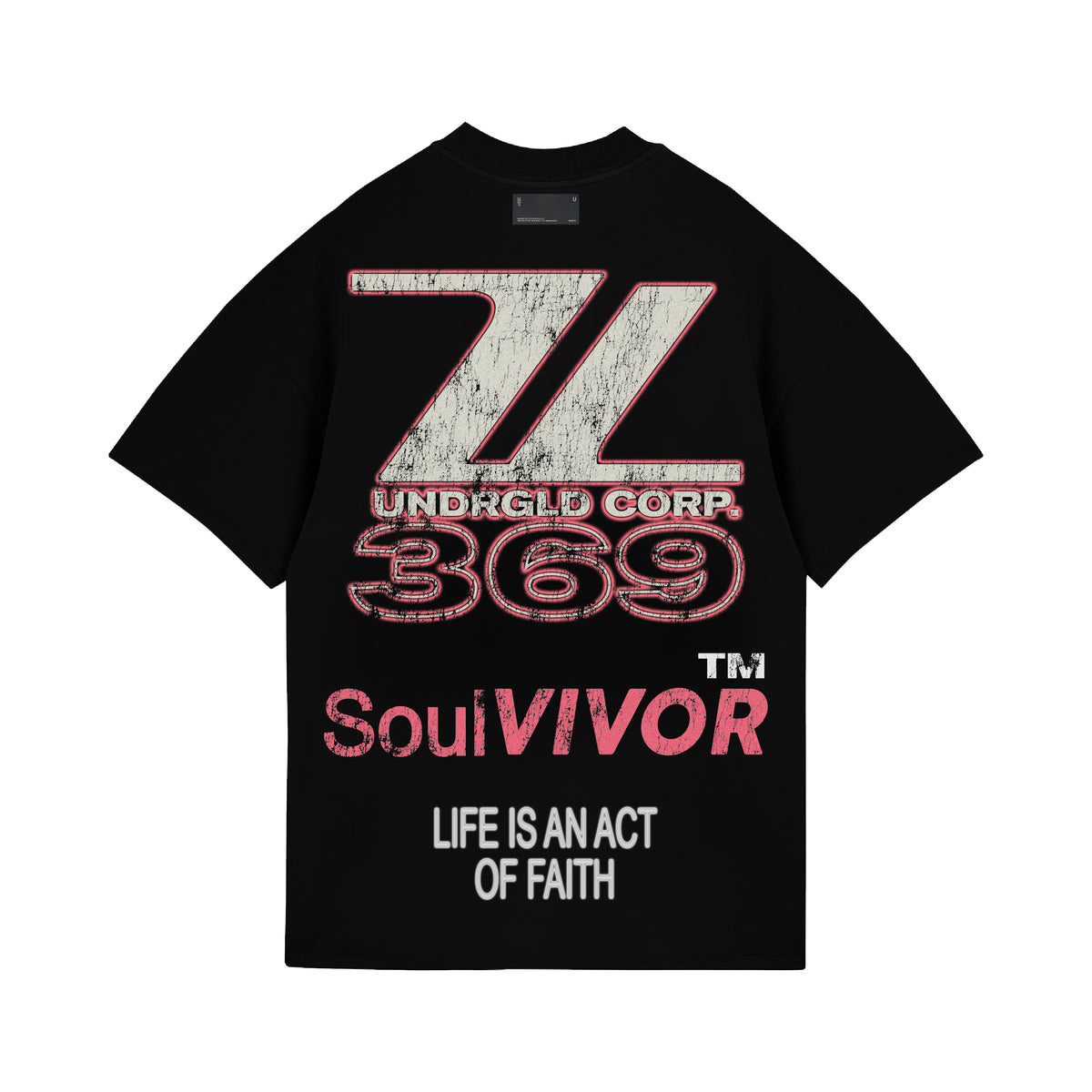 Act 1 Racer Tshirt Black