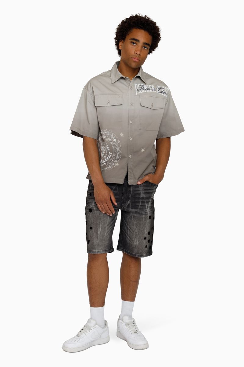 PREMIER CLASS SS BUTTON DOWN SHIRT