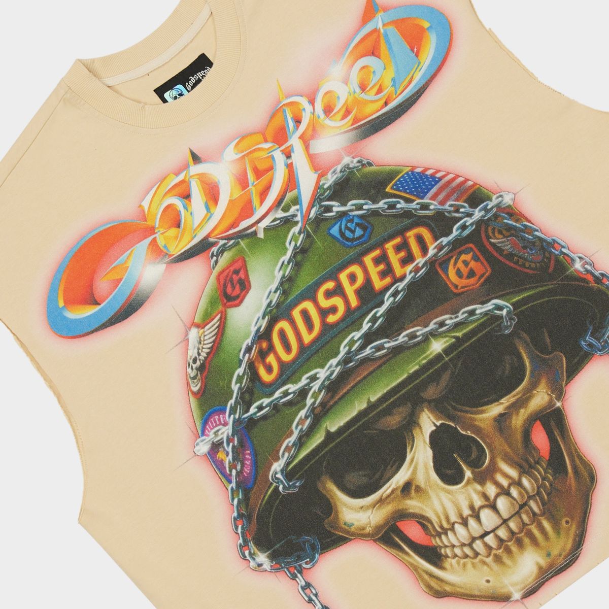 GODSPEED Badges of Honor Sleeveless (Bone)
