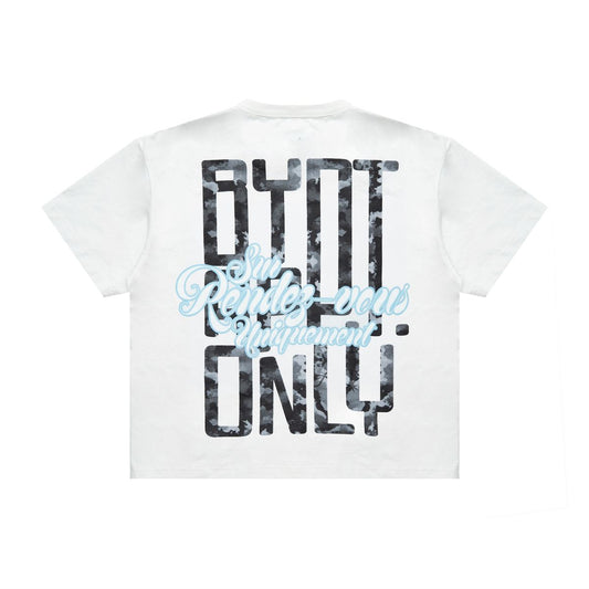 FRENCH CAMO TEE - White