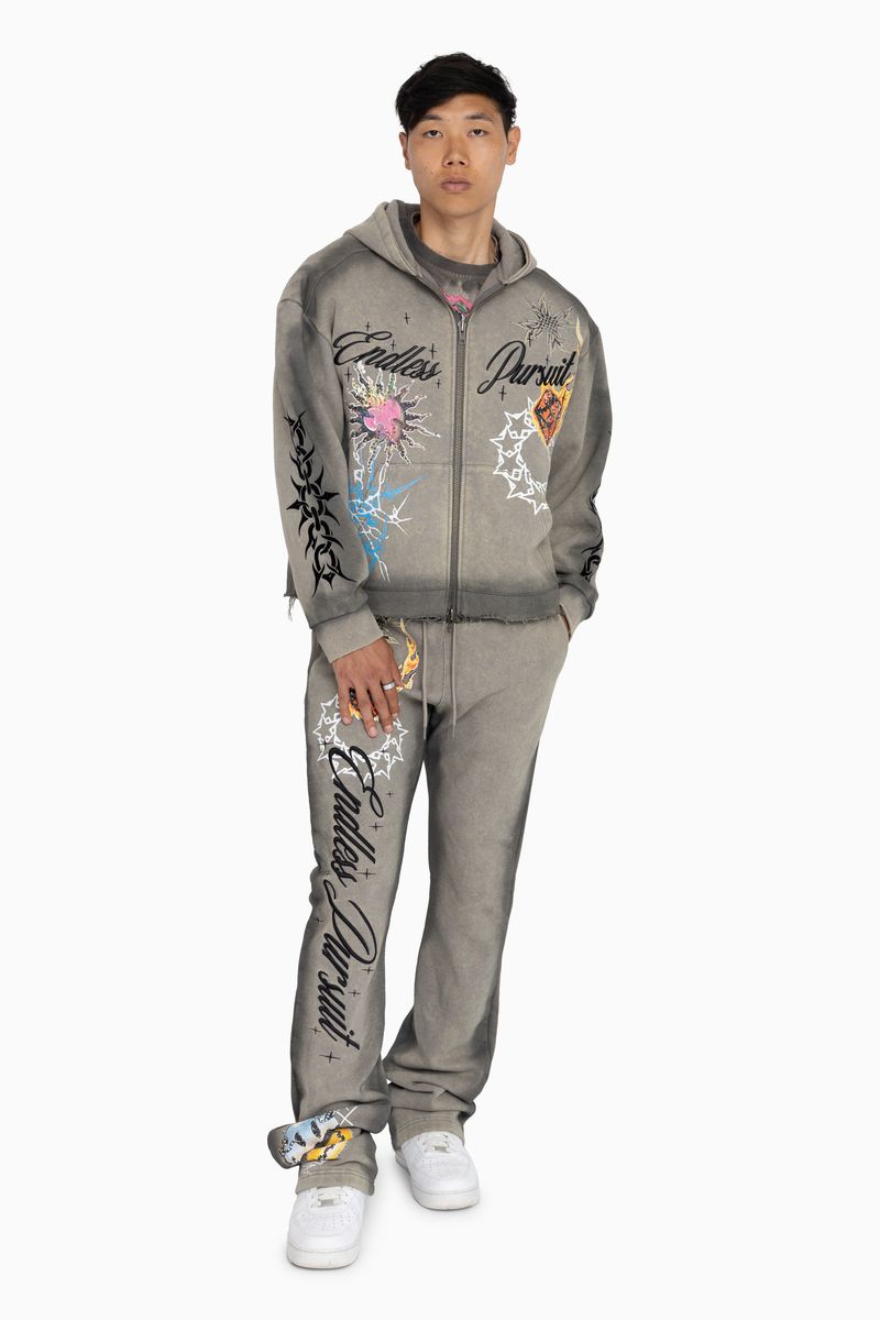 ENDLESS PURSUIT STUDDED HOODIE