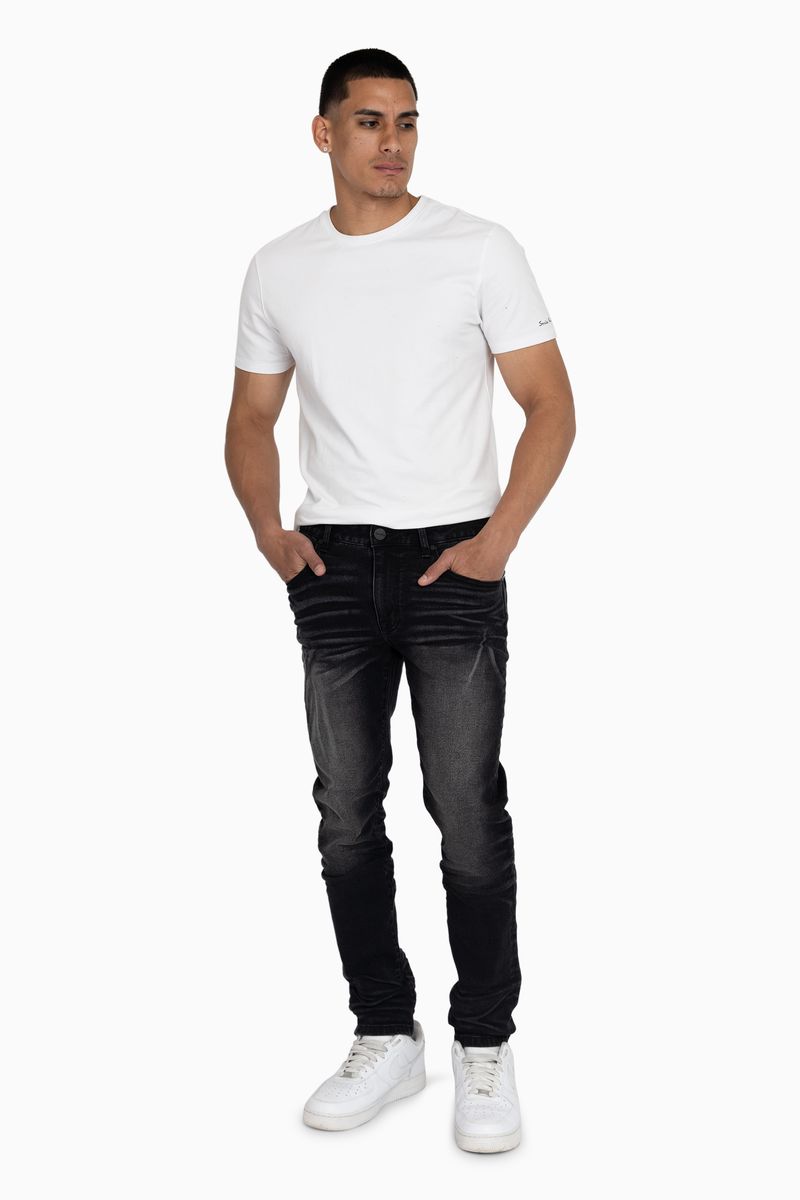 ESSENTIAL DRY EFFECT WASHED JEANS