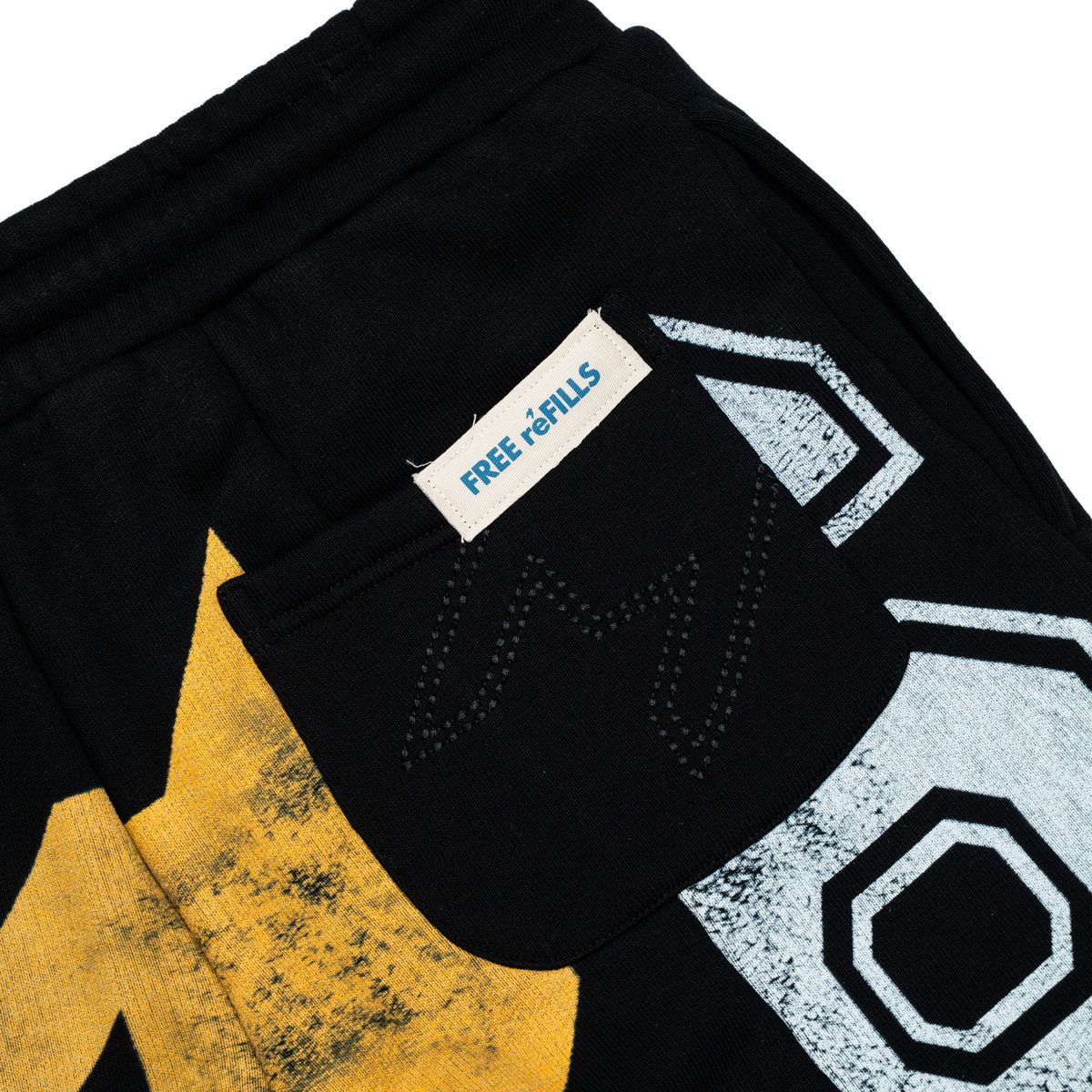 SPLIT SHORTS BLACK