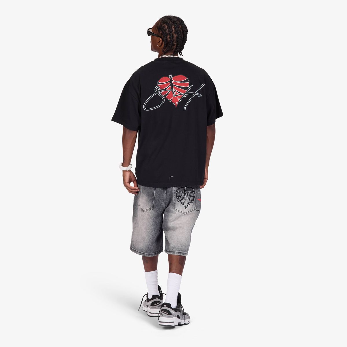 "SUNSHINE" T-SHIRT (BLACK)