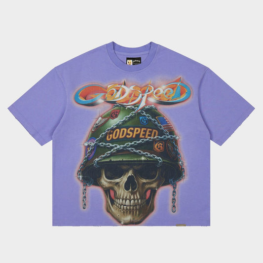 Badges of Honor T-shirt (Lavender)