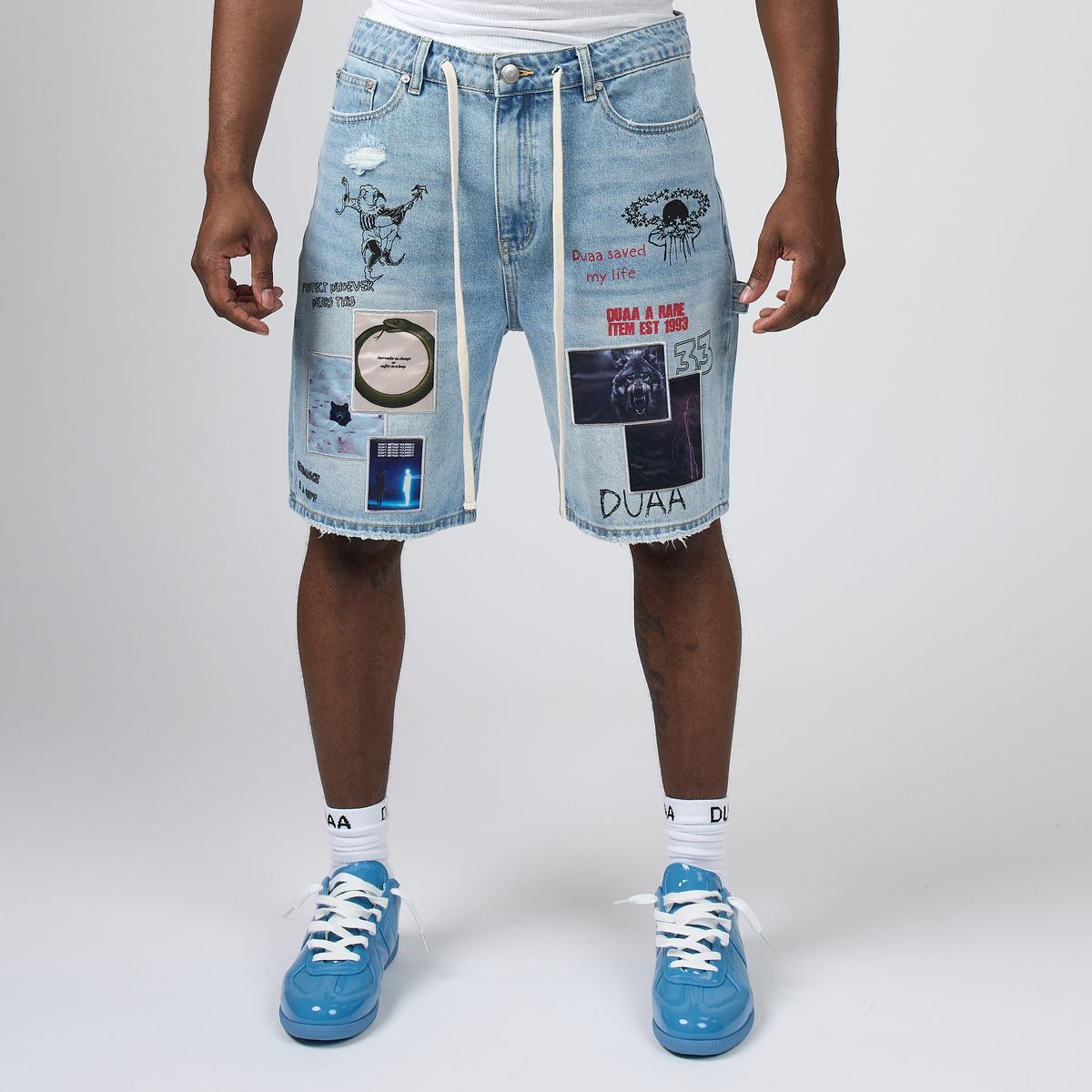 TELEPORT BLUE SHORT
