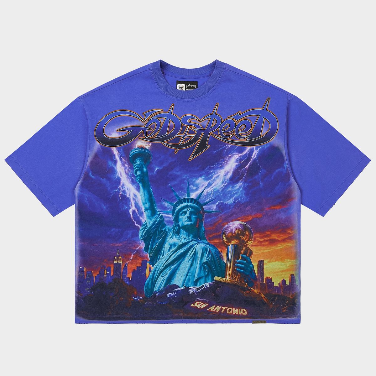 Liberty Reigns T-Shirt (Blue) 8 1 26