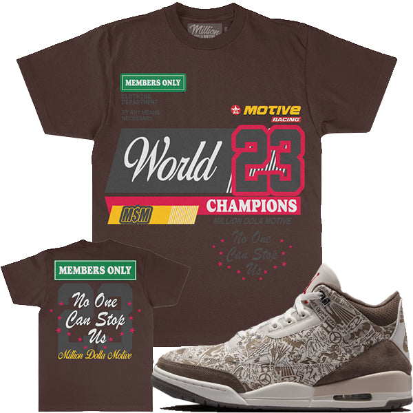 Motive Racing - Brown T-Shirts