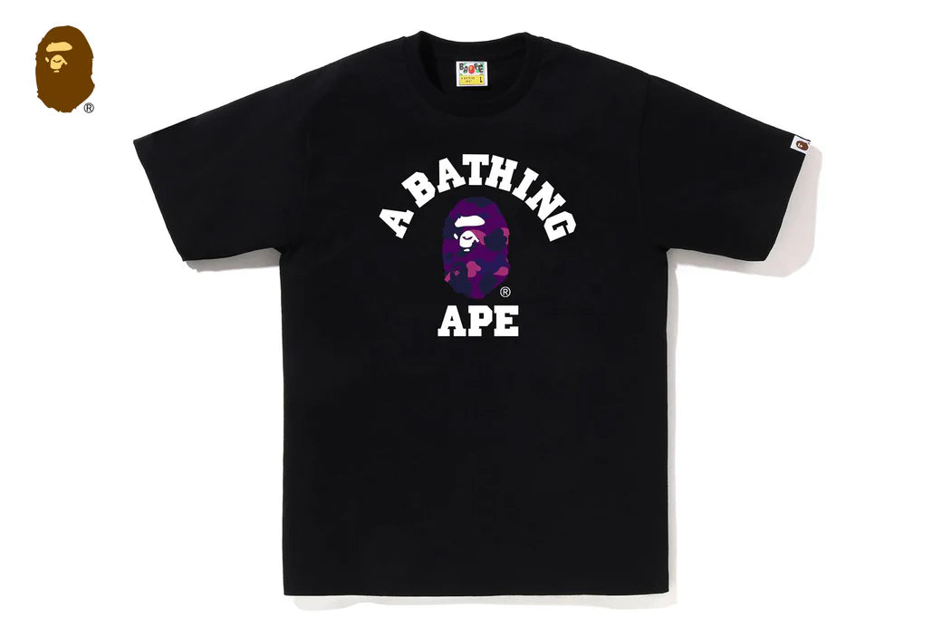 COLOR CAMO COLLEGE TEE