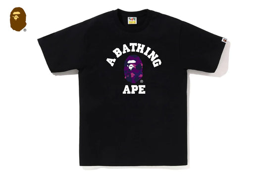 COLOR CAMO COLLEGE TEE