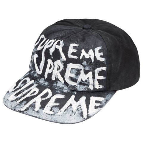 Supreme Painted 5-Panel - Black
