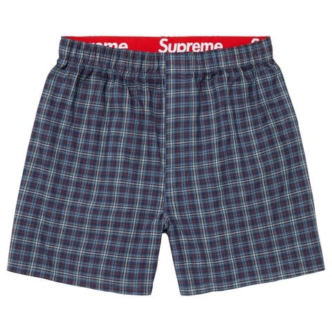 Supreme/Hanes Plaid Boxers (4 Pack) - Multicolor