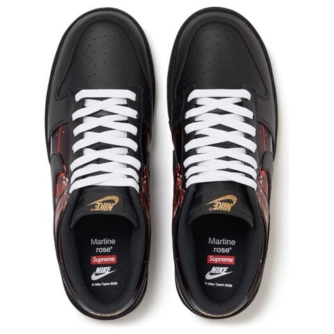 Supreme/Martine Rose/Nike Dunk Low - Black